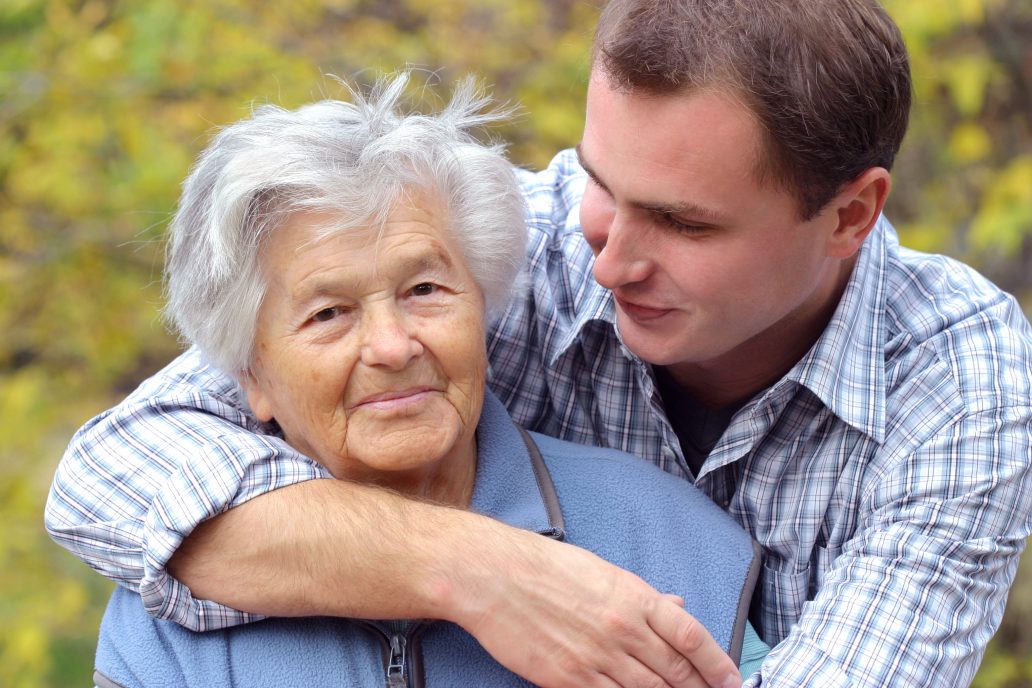 Enkel und Oma haben vorgesorgt